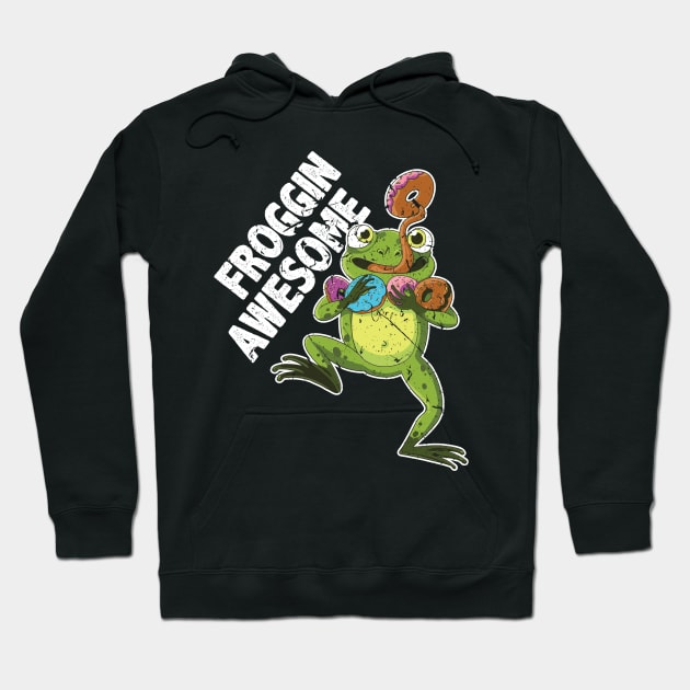 Cute Frog Costume Hoodie by Humbas Fun Shirts